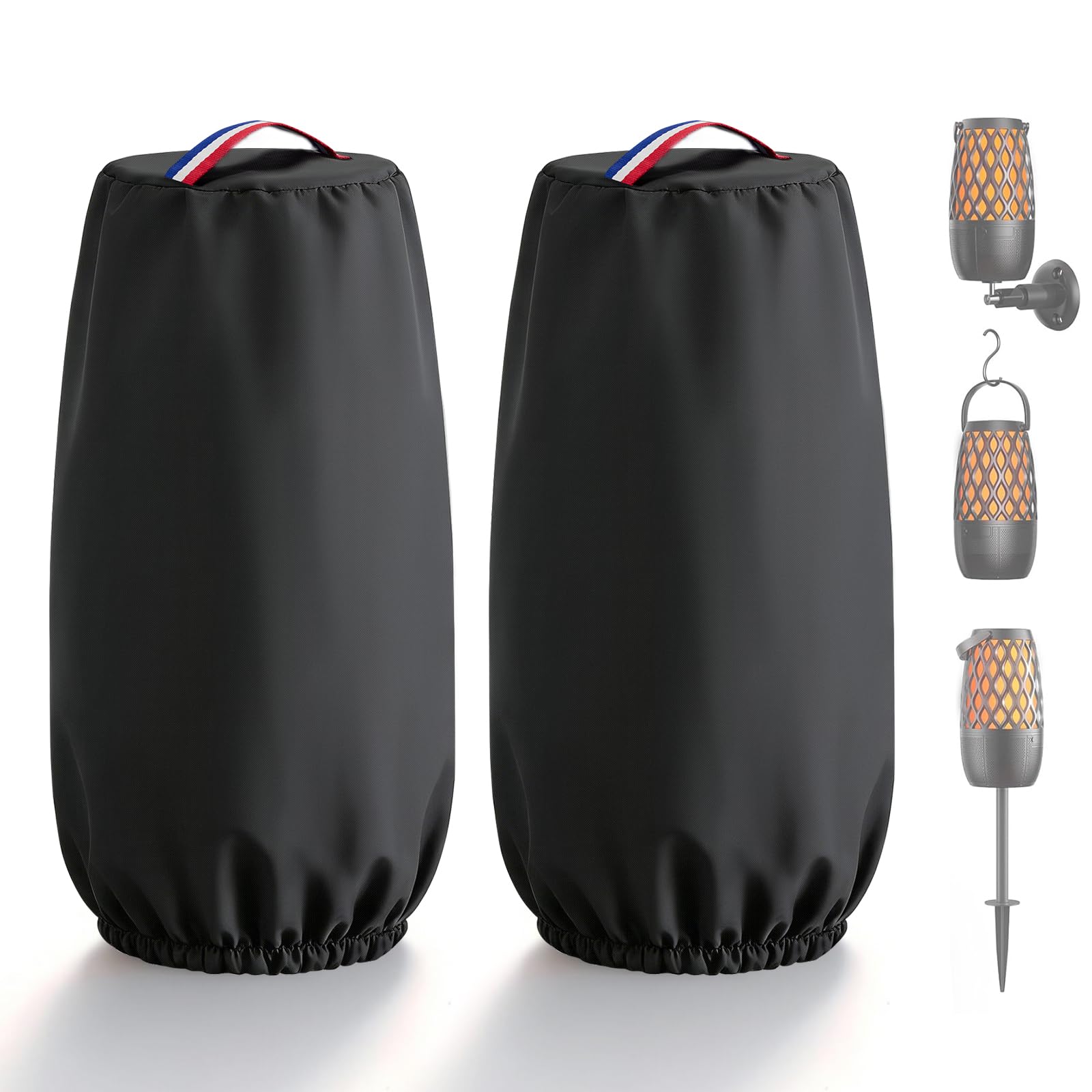 Agustone 2-Pack Waterproof Speaker Covers for BolaButty Bluetooth – 5x8in