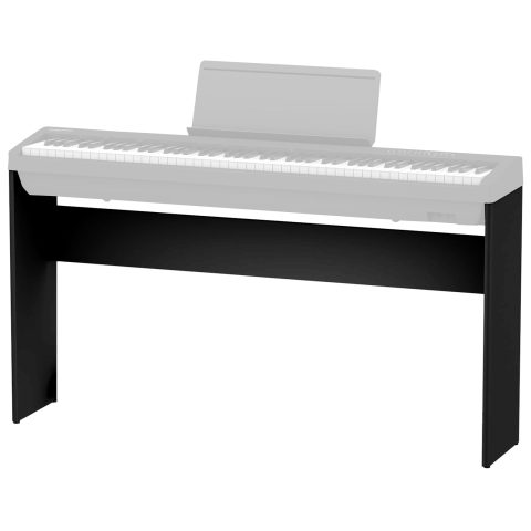 Marisflo KSC-70 Keyboard Stand (Only) Compatible for Roland FP-30/FP-30X Keyboard Wooden , Black
