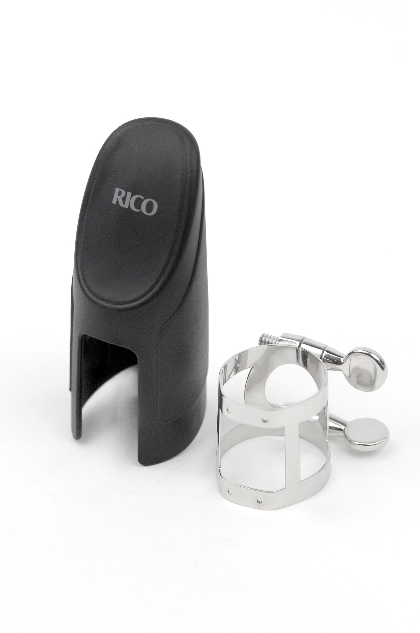 Rico Ligature & Cap, Soprano Sax, Nickel Plated