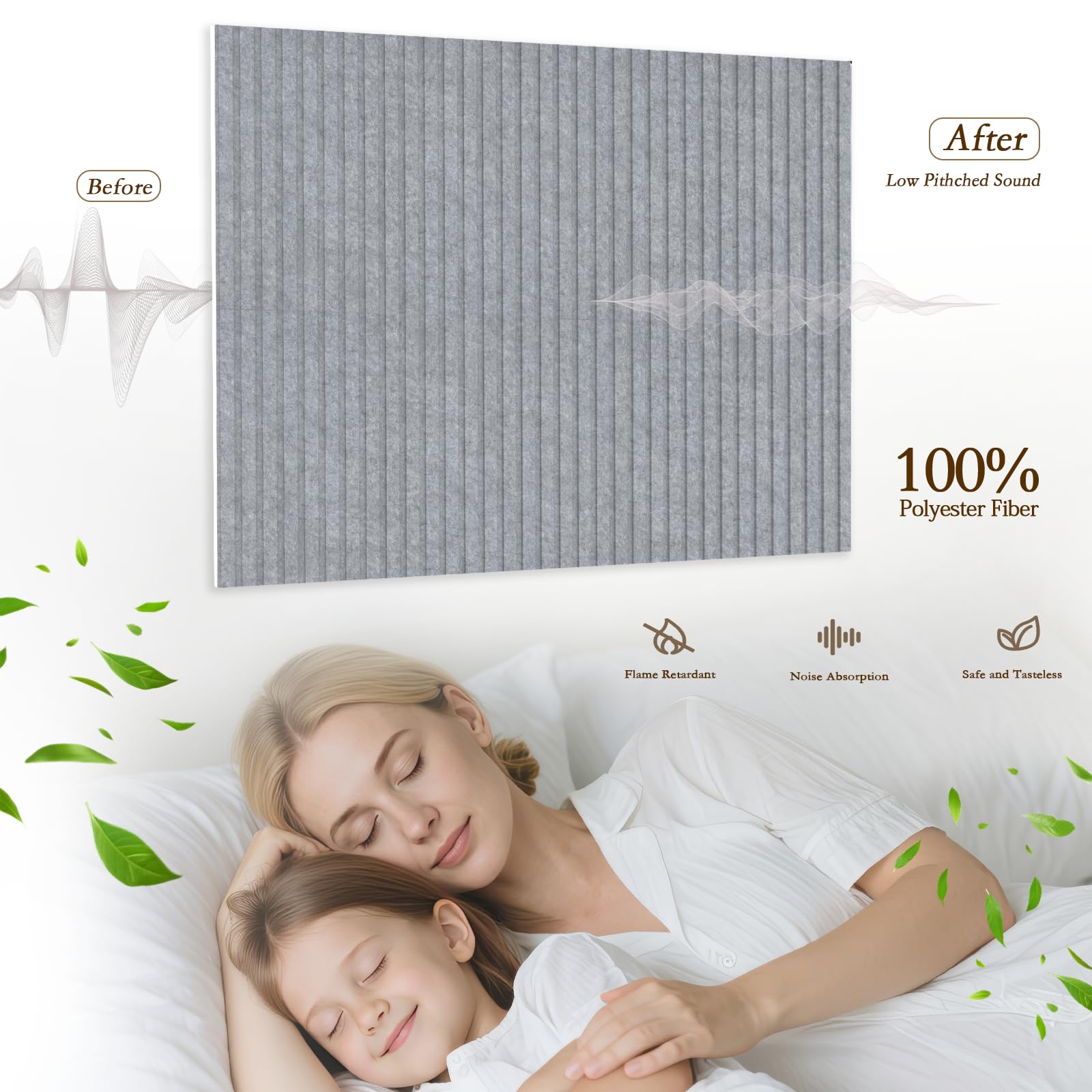ArtVivid 6 Pack Large Acoustic Panels, Soundproof Wall Panels
