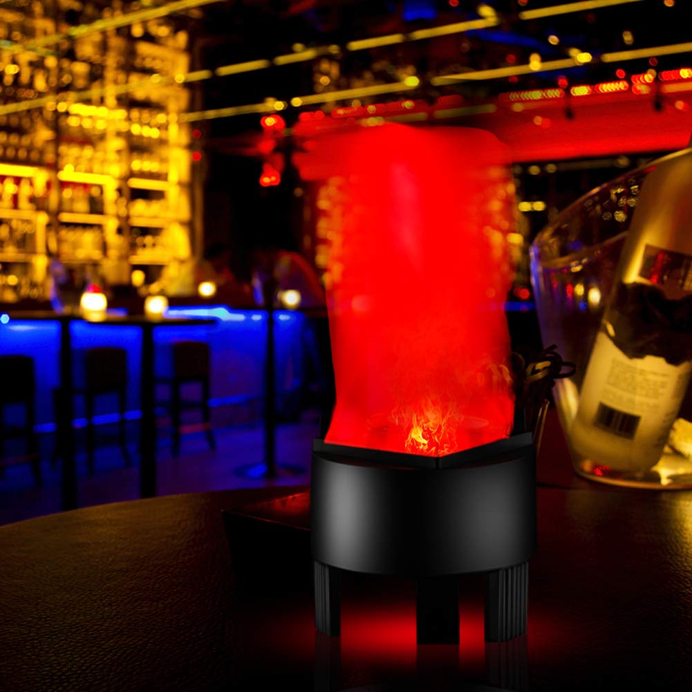 Electronic LED Fake Fire Flame light Simulated Halloween fake Campfire