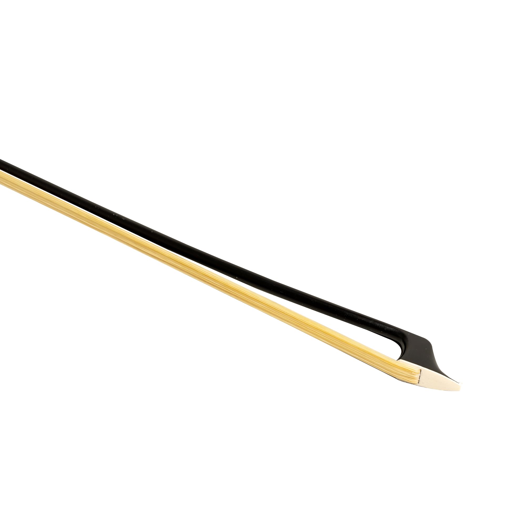 MI&VI CB-720 Classic Carbon Fiber Cello Bow (Full Size 4/4) with Case Included | Ebony Frog | Well Balanced | Mongolian Horse Hair – MIVI Music