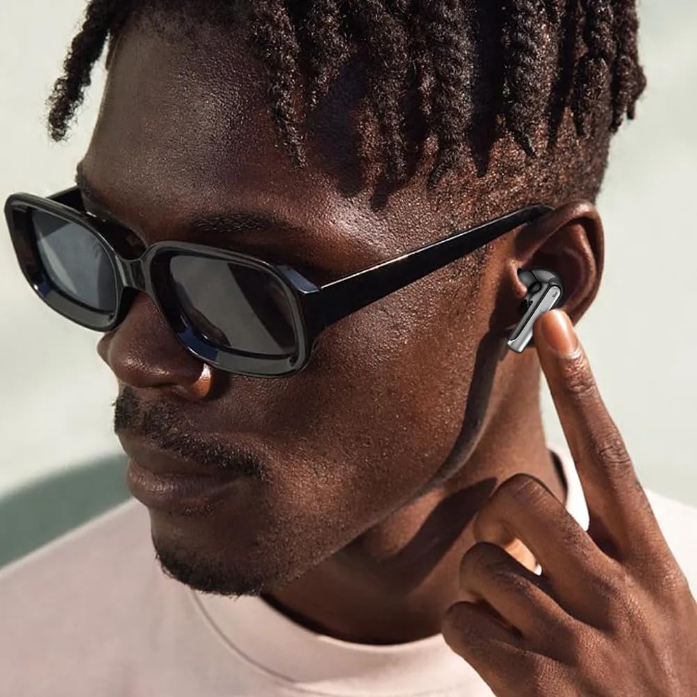 ANC Wireless Earbud,Sliver