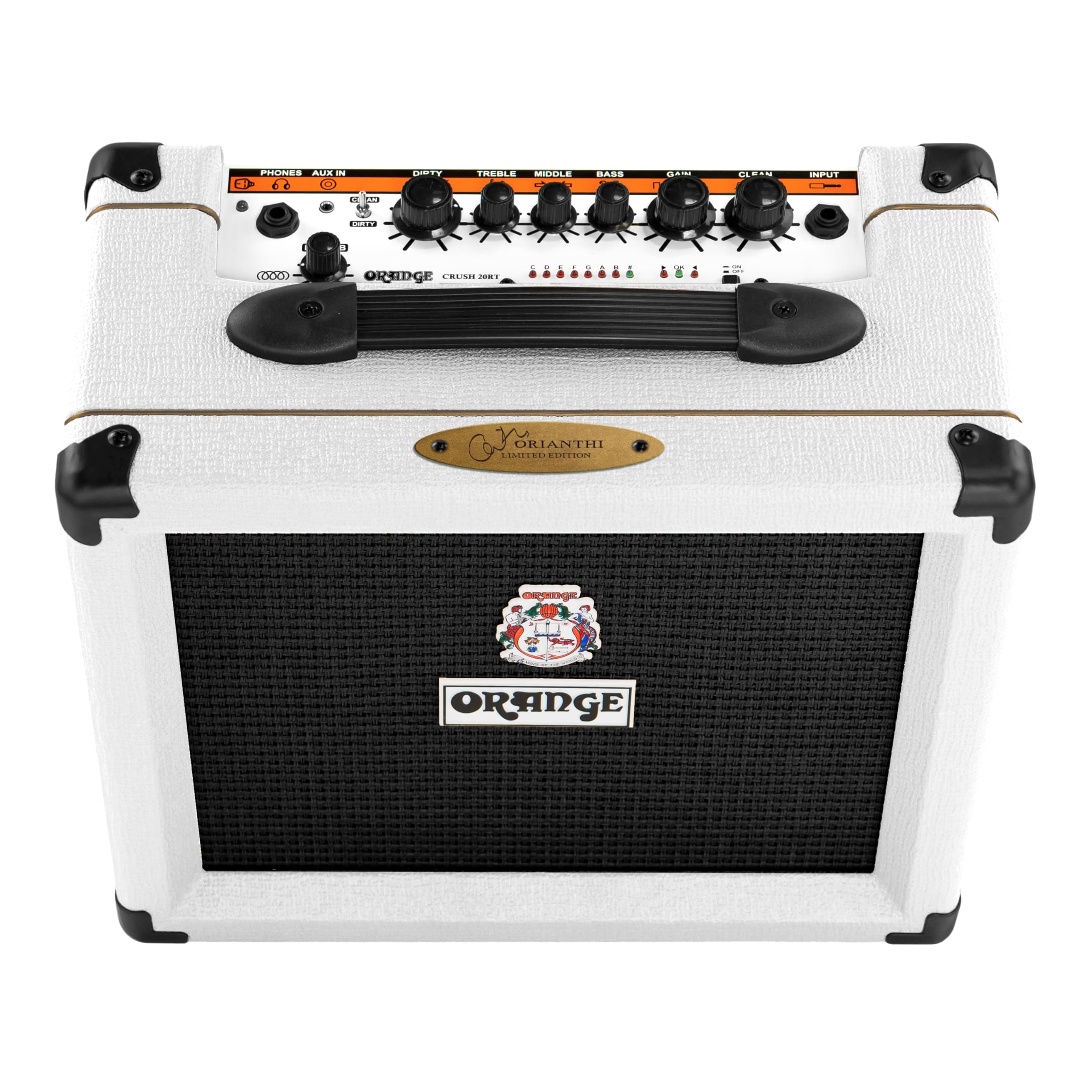 Orange Crush 20RT Orianthi Limited Edition 20 Watts, White