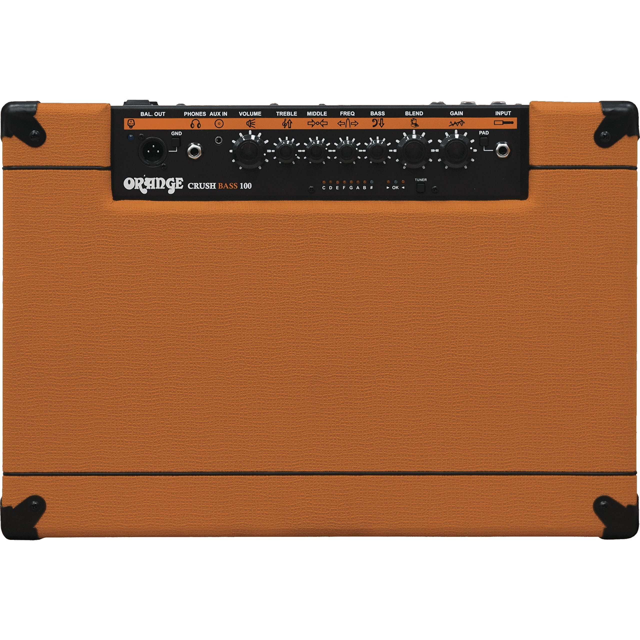 Orange Crush Bass 100W Bass Guitar Combo Amp, Orange