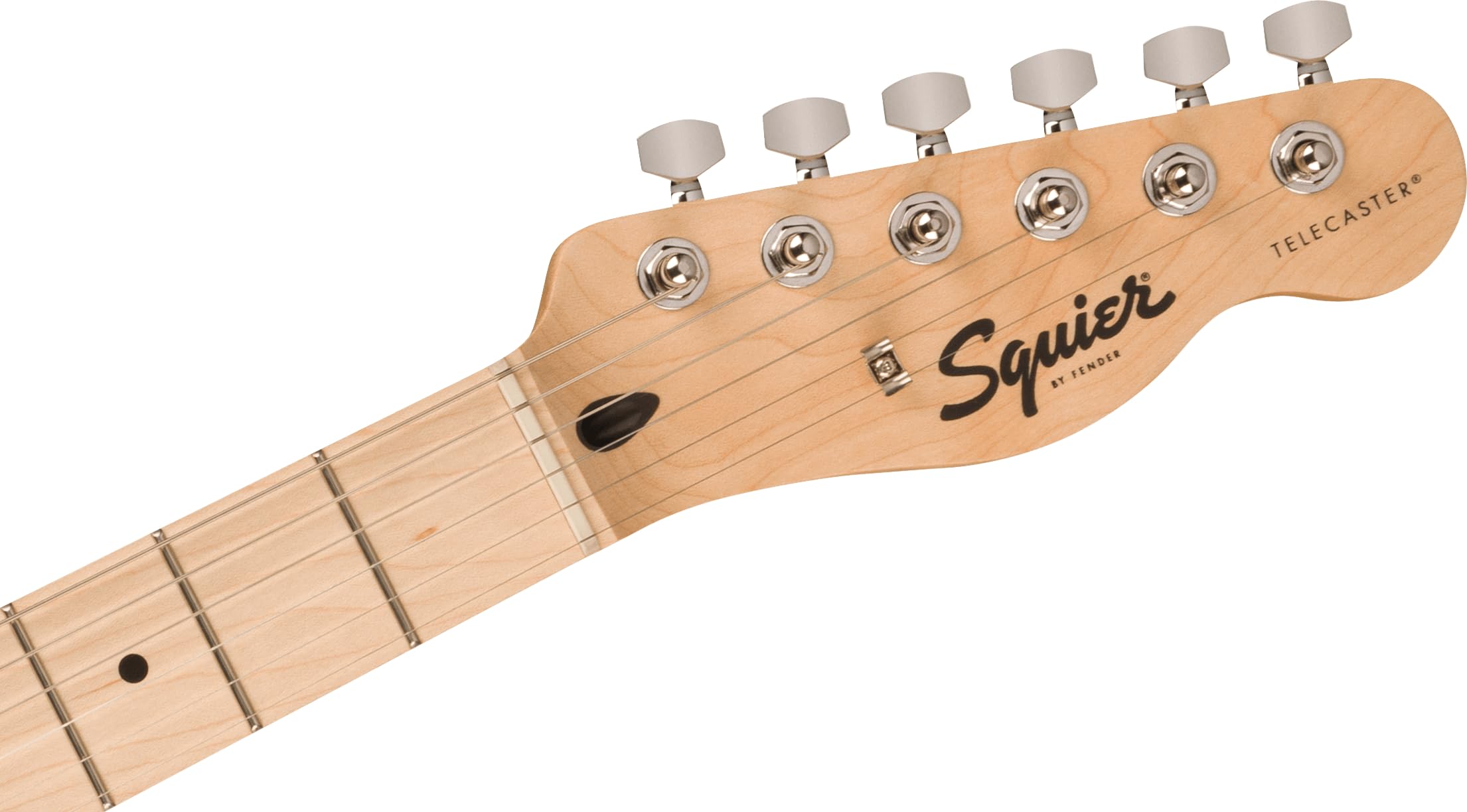 Squire Sonic Telecaster Electric Guitar, Butterscotch Blonde, Maple Fingerboard
