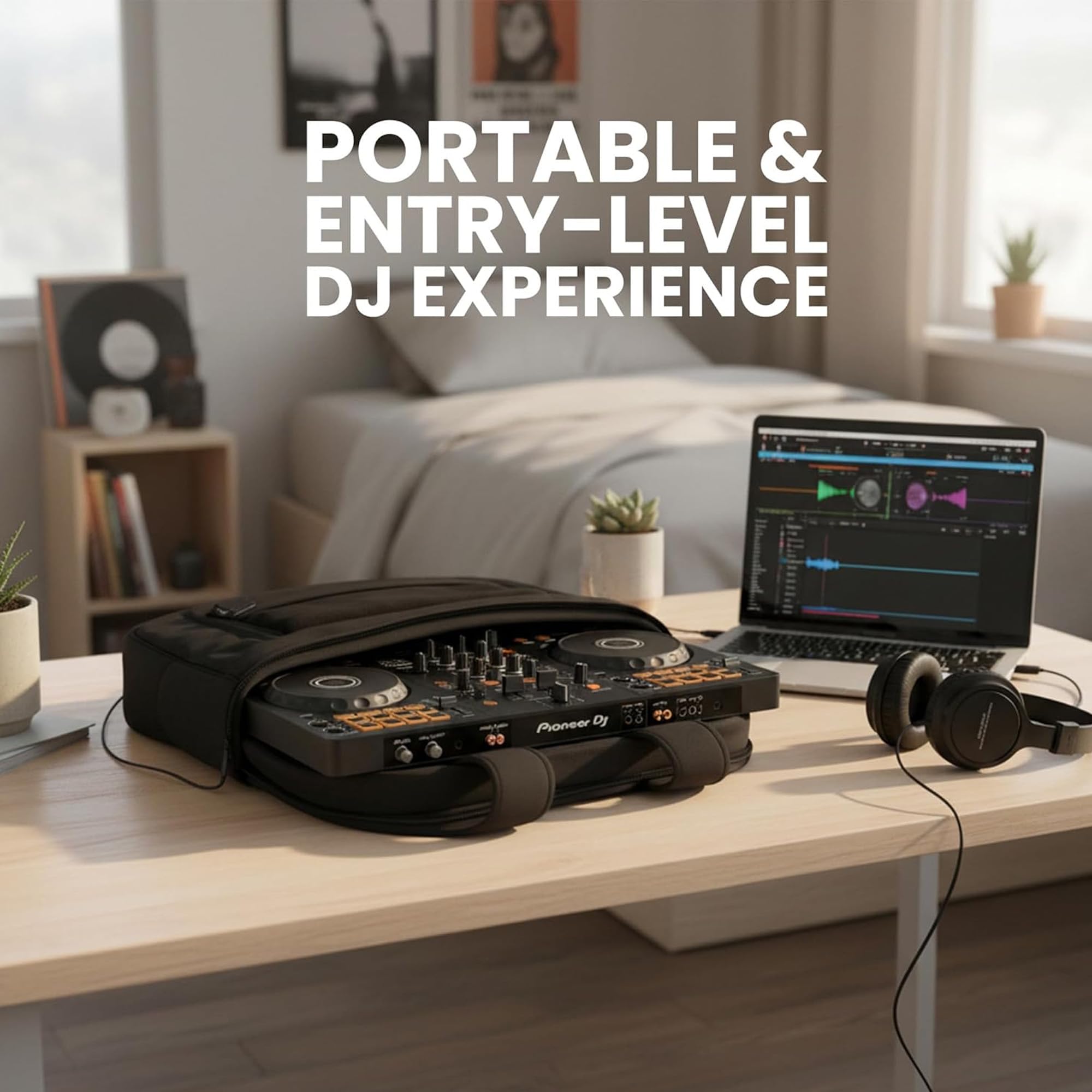 Pioneer DJ FLX4 2-Channel DJ Controller – Black
