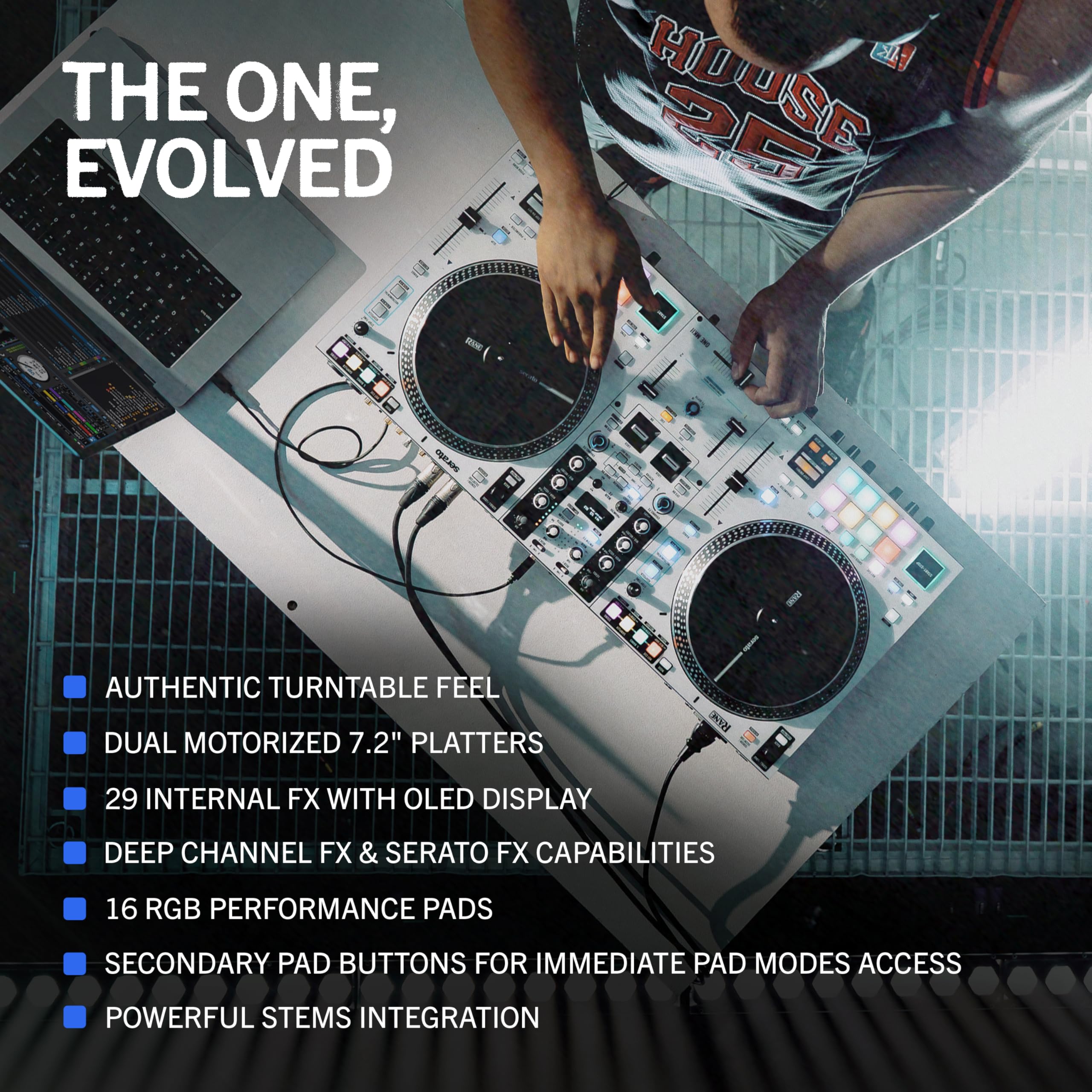RANE ONE MKII Motorized Serato DJ Controller