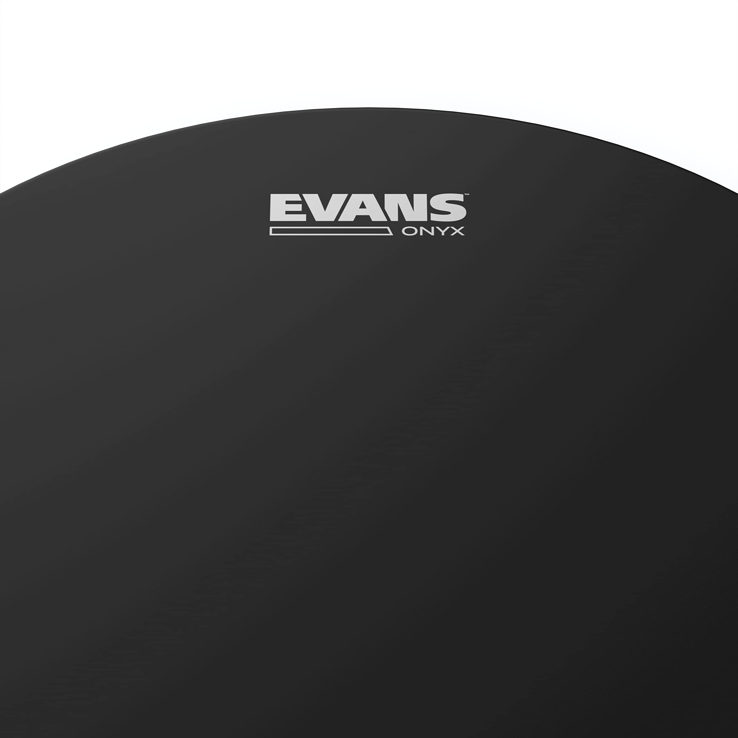 Evans Drum Heads – Onyx Tom Drumhead, 12 Inch
