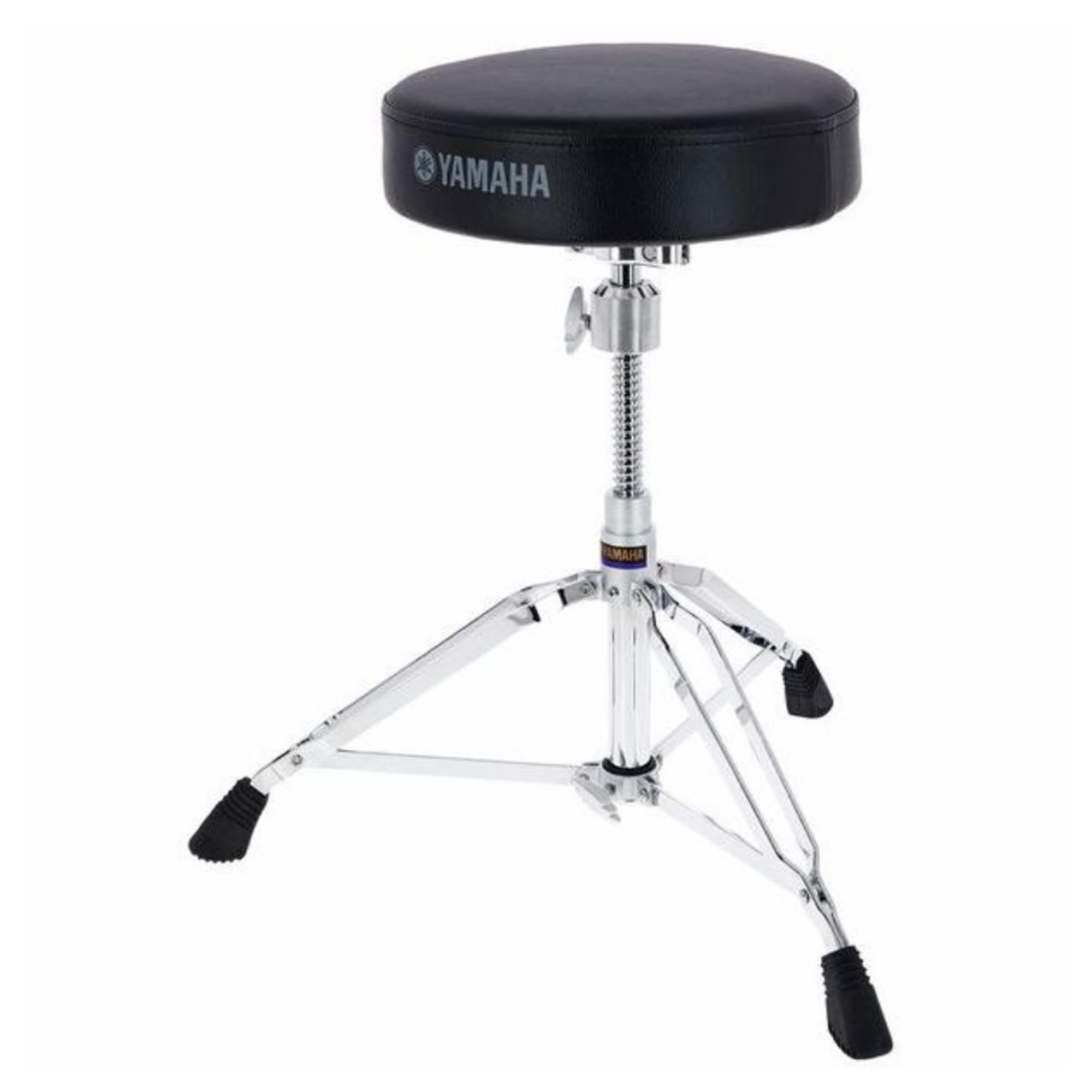 Yamaha ST372DS840 DS-840 Professional Drum Throne ? Heavyweight Double-Braced, 13.75″ Vinyl Seat, Spindle Height Adjustment, Non-Slip Feet