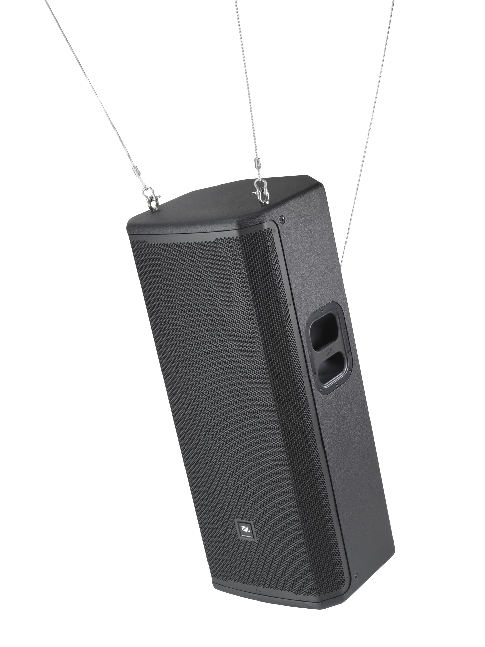 JBL Professional PRX925 Portable Powered Full-Range Speaker. Dual 15”, Two-Way, 2000-Watt Class-D Amplifier, BLE (Bluetooth Low Energy), App Control. Black