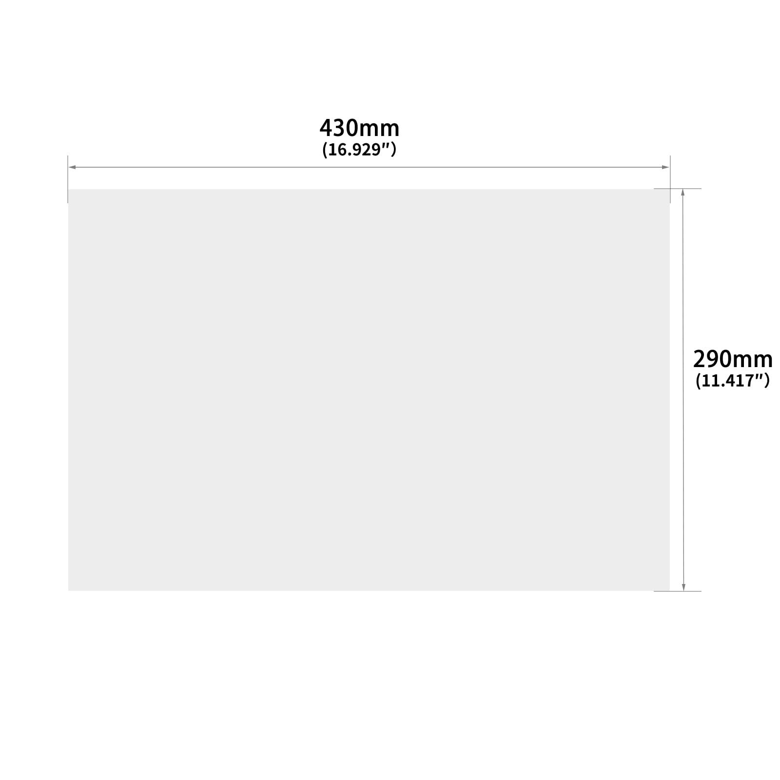 Banworks 1-Ply Blank Guitar Pickguard DIY Guitar Pickguard Material Sheet
