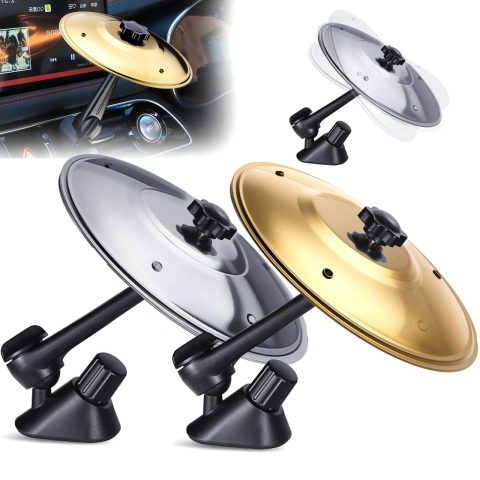 2PCS Mini Car Crash Cymbal for Air Vent,Get Endless Rhythmic Fun