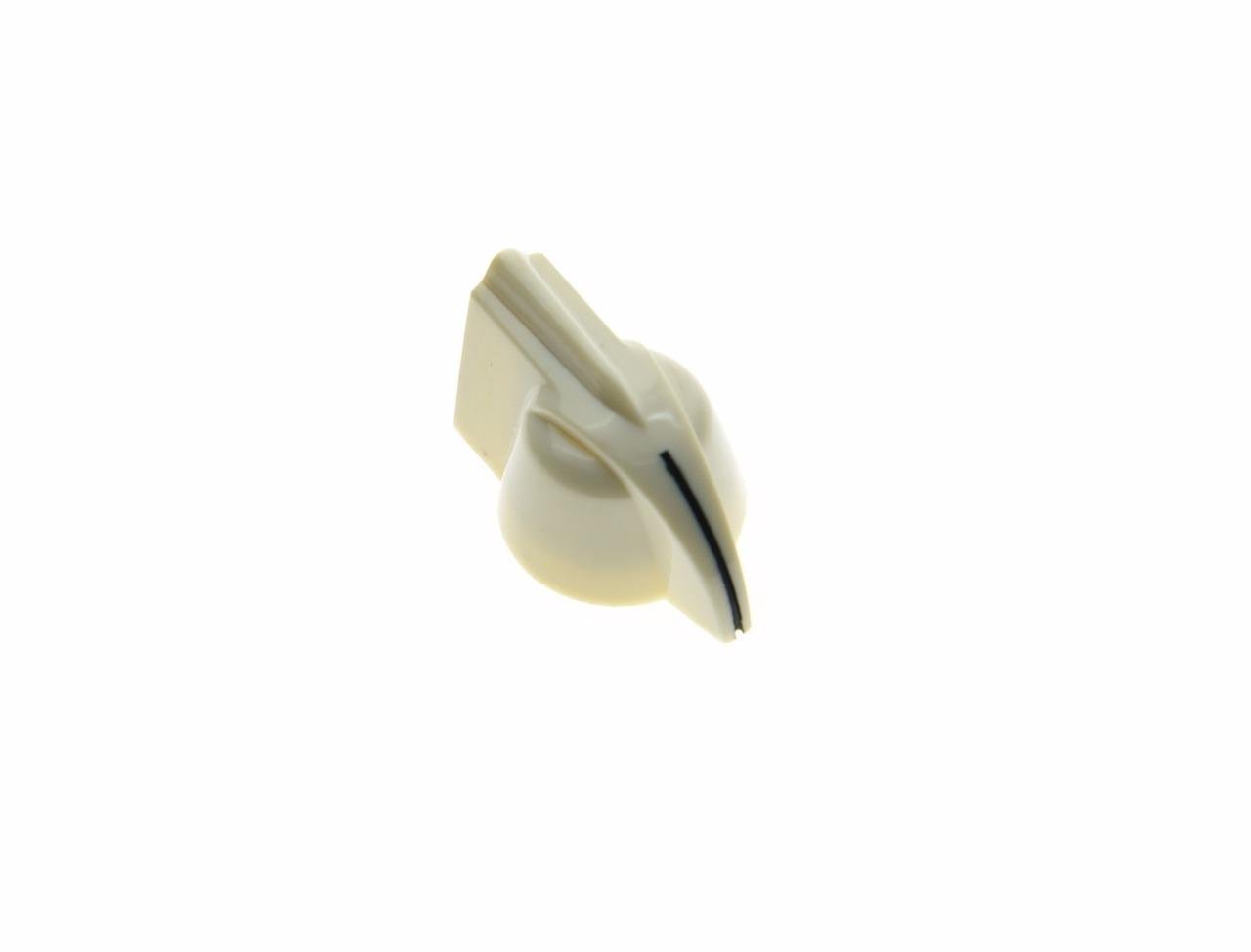 Dopro Pack of 12 Raised Vintage set screw Guitar AMP Chicken Head/Effect pointer Knob Ivory