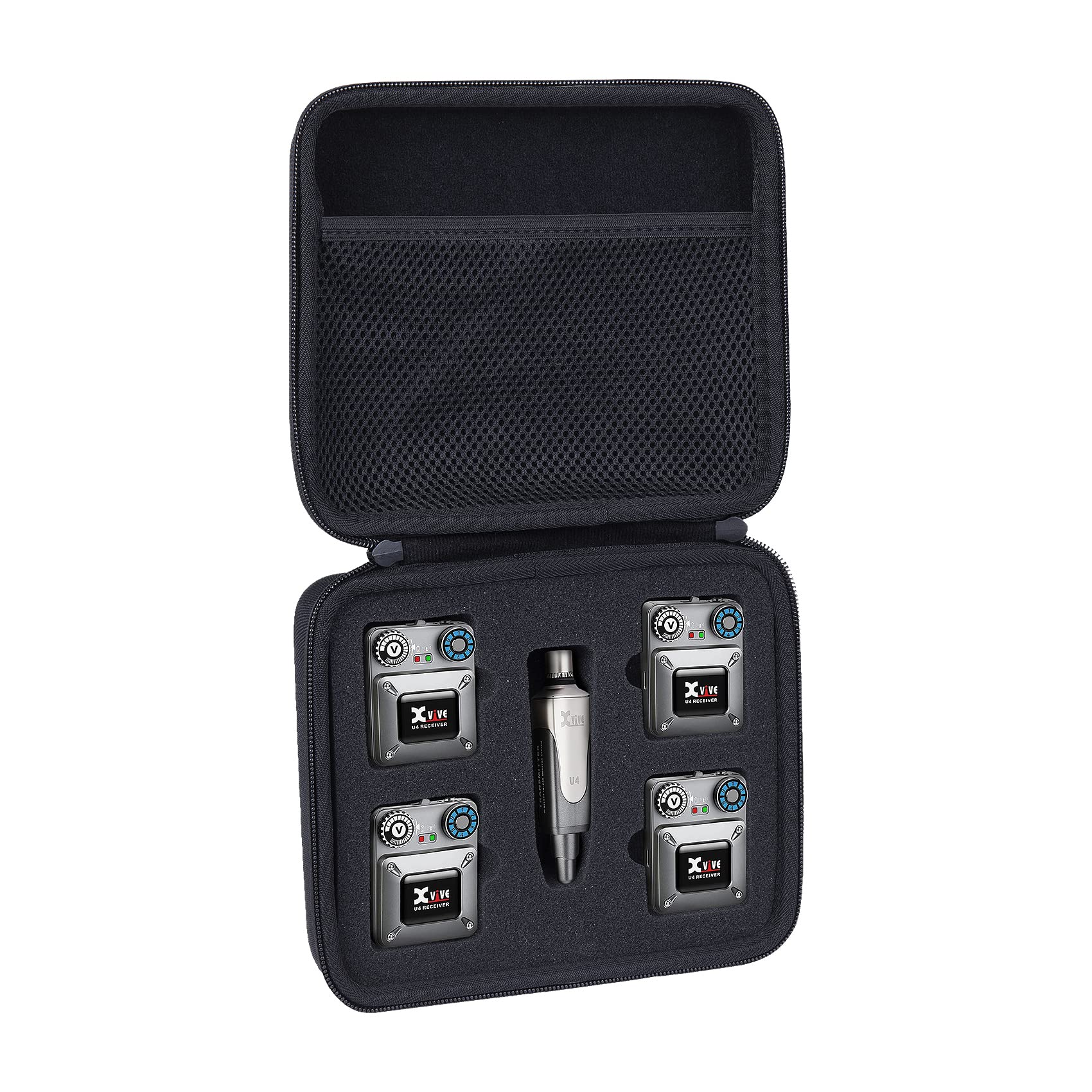 co2CREA Hard Case for Xvive U4 U4R U4R2 U4R4 Wireless Monitoring System