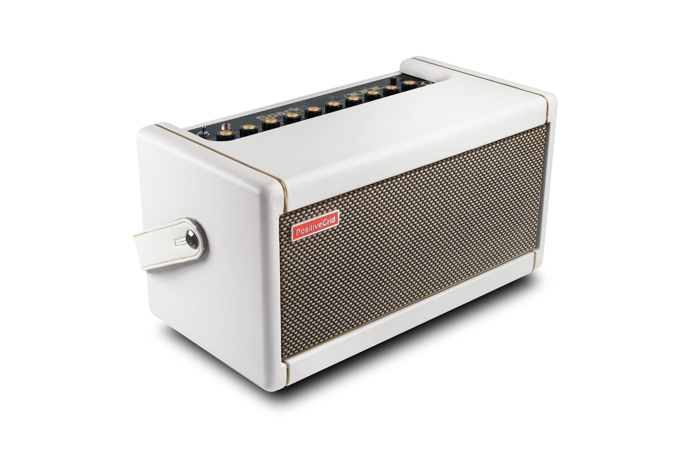 Positive Grid Spark Pearl 40W Smart Guitar Practice Amp & Bluetooth Speaker