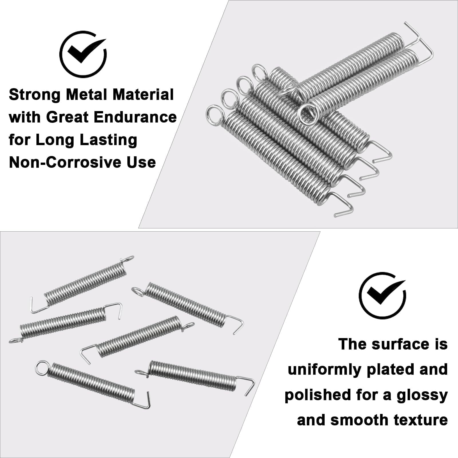 6 Pcs Electric Guitar Tremolo Bridge Springs, Noiseless Metal Instruments
