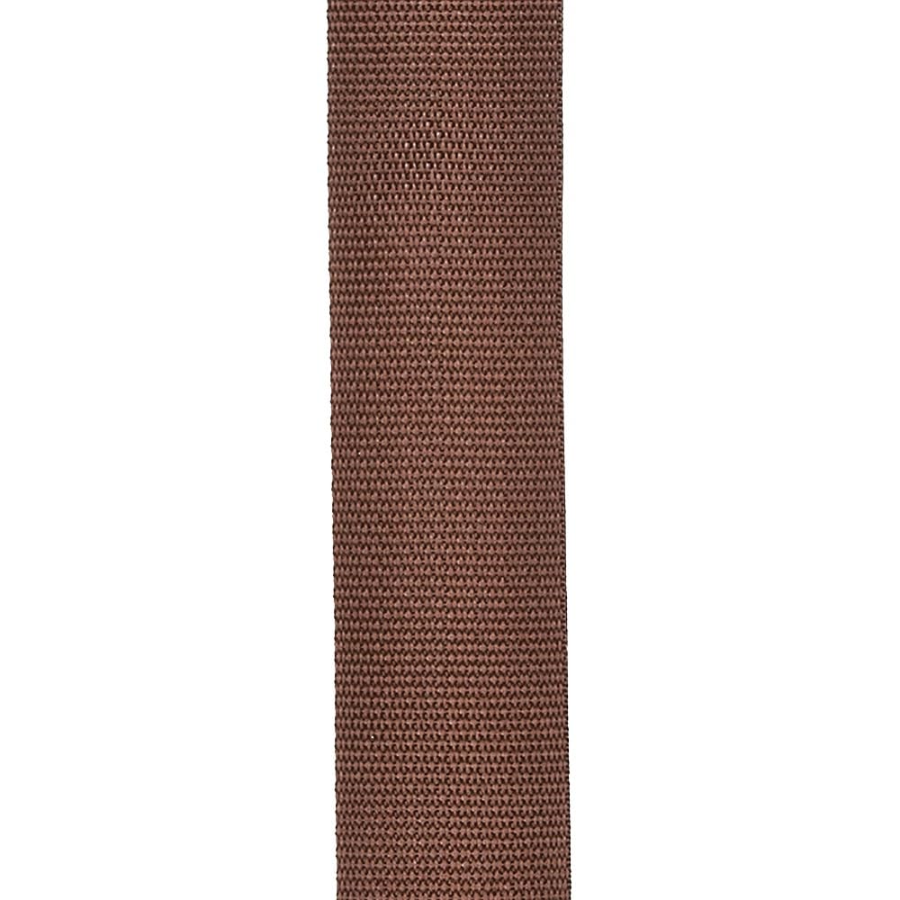 D’Addario Locking Guitar Strap, Brown, Nylon & Leather, Planet Lock Style, Guitar Strap for Electric, Acoustic & Bass Guitar