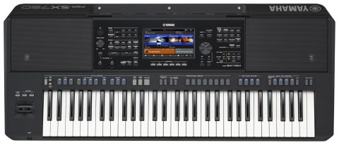 Yamaha 61-Key Arranger Keyboard, Multiple Styles and Voices, Assignable Live Control Knobs PSRSX720+