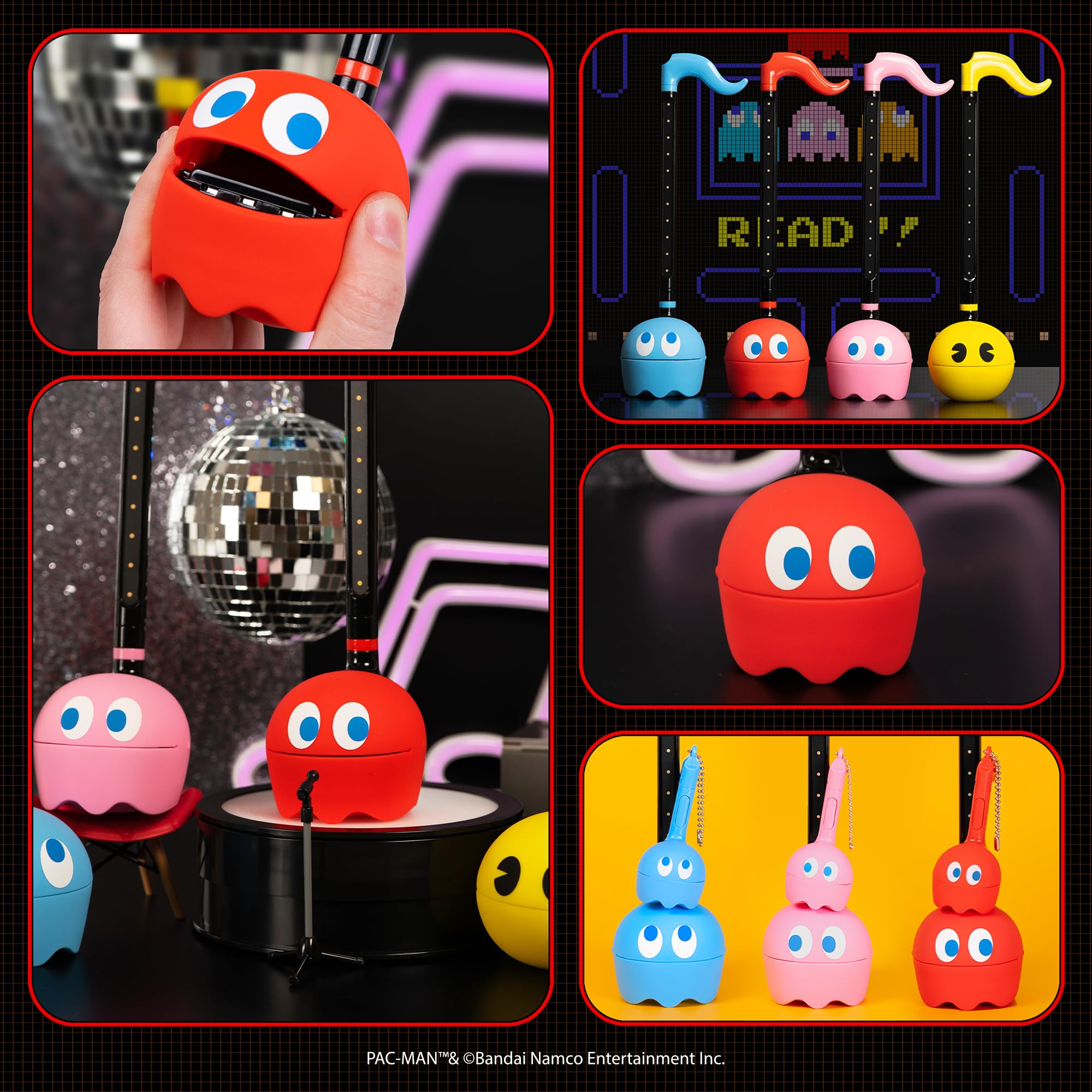 Otamatone PAC-MAN Electronic Synthesizer Musical Instrument Toy – Blinky