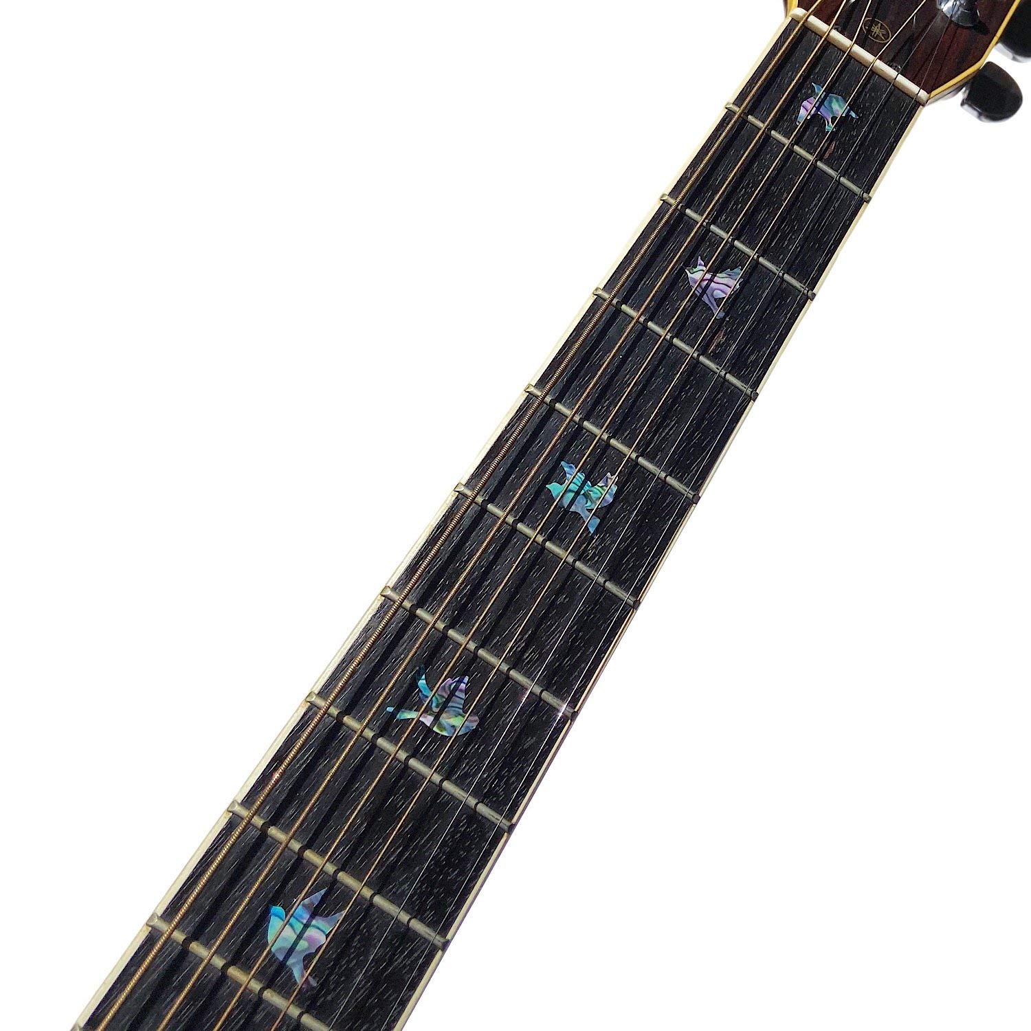 Inlay Sticker Fingerboard Position Marker for Guitar & Bass Doves Abalone Mix