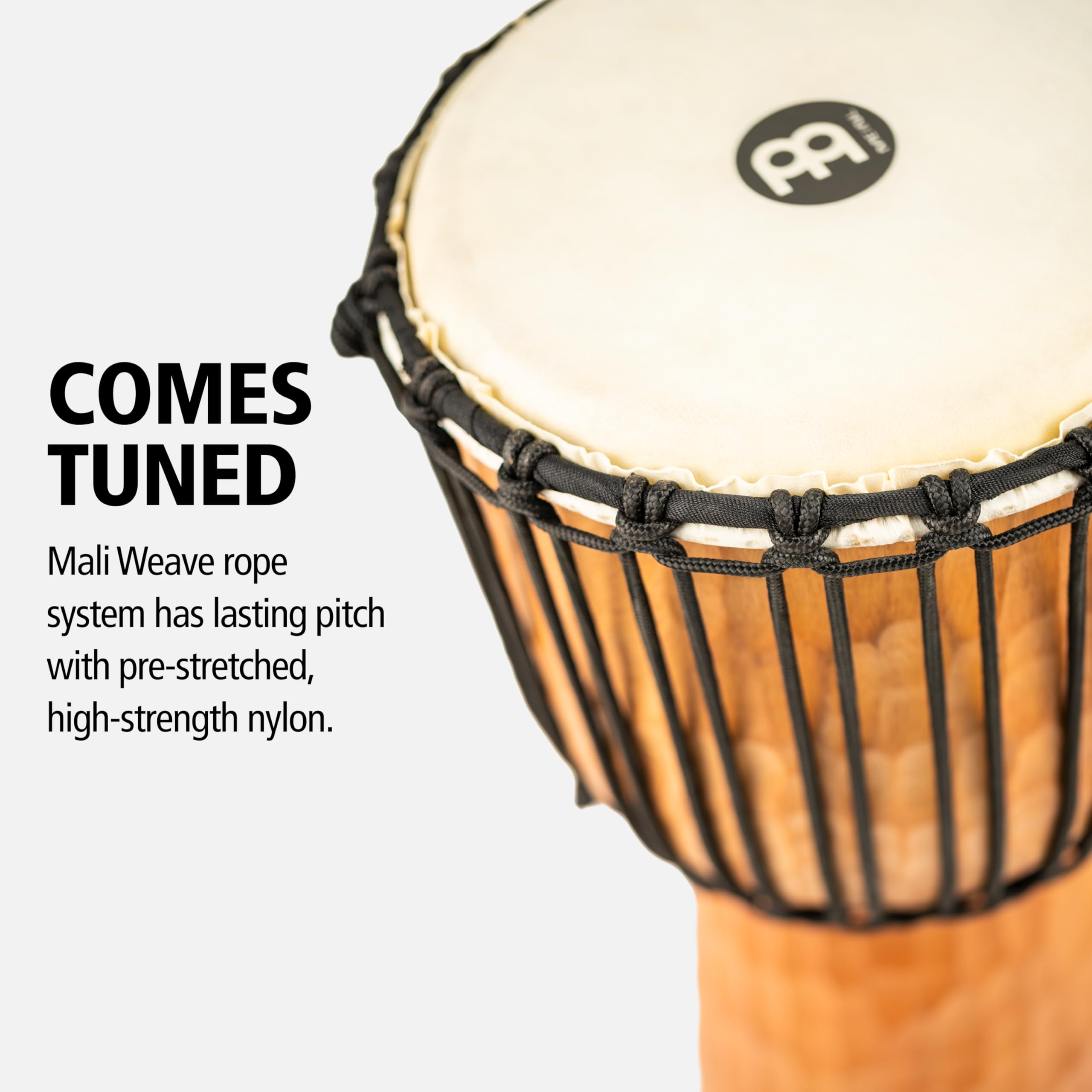 Meinl Percussion Djembe Drum 10″ x 20″ — NOT MADE IN CHINA