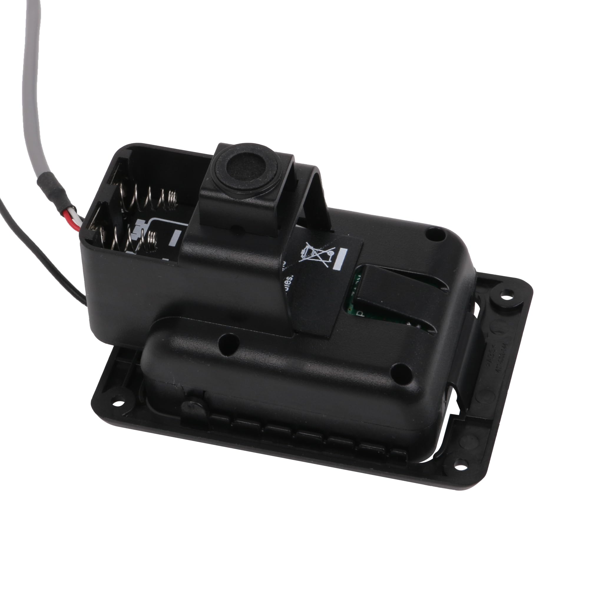 Plastic 301 Acoustic Guitar Preamp Pickup Guitar Pickup Tuner Preamp Black