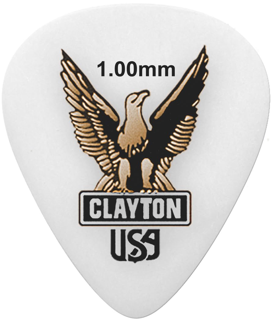 Clayton Picks Acetal S100/12 Guitar Picks