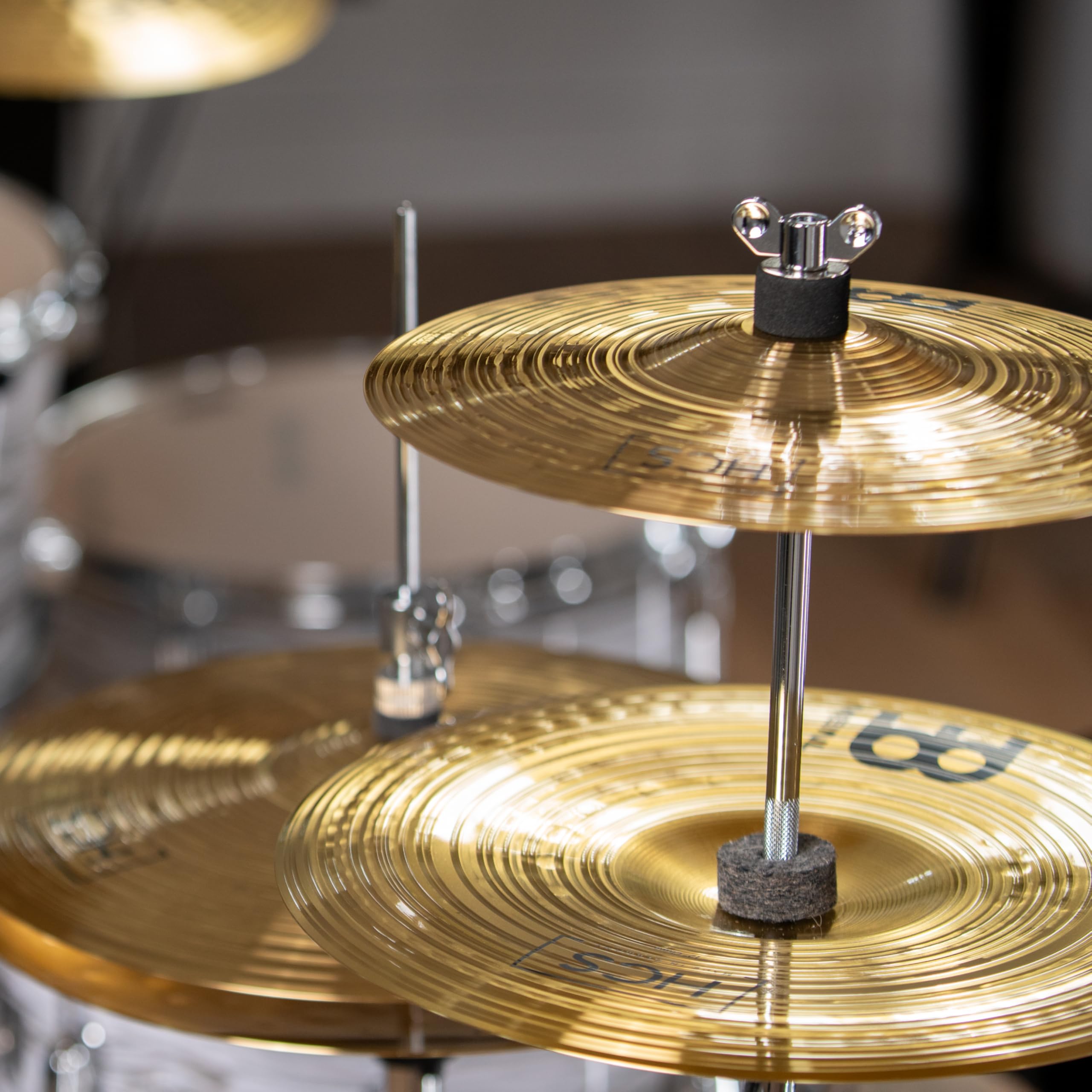 Meinl Cymbals HCS-FX HCS Cymbal Box Set Effects Pack with 10″ Splash, 12″ China, Plus a FREE Cymbal Stacker (VIDEO)