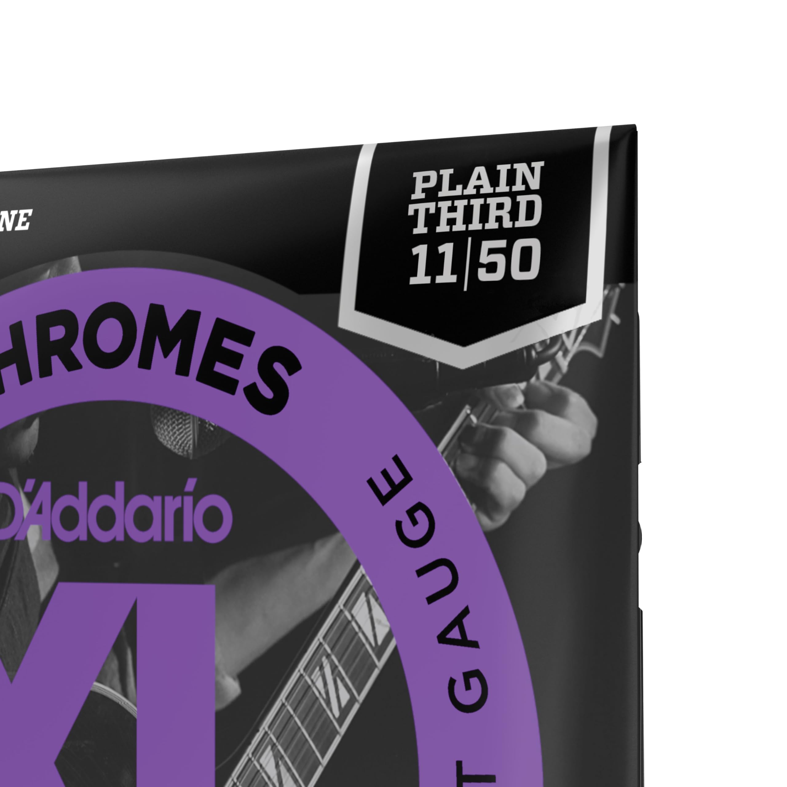 D’Addario XL Chromes Flatwound Strings ECG24-PL, 11-50