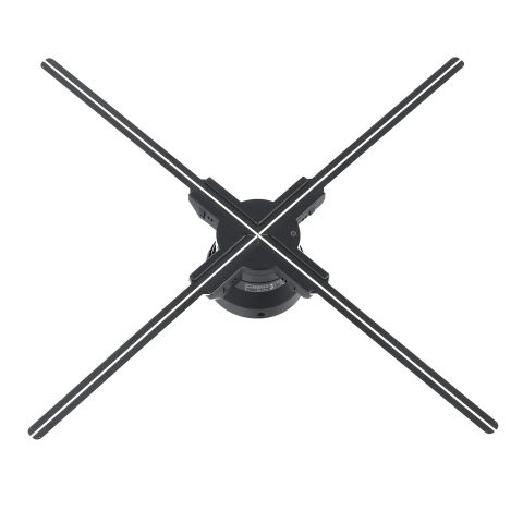 Rycixon 3D Hologram Fan Projector, WiFi App LED Advertising Display，22in
