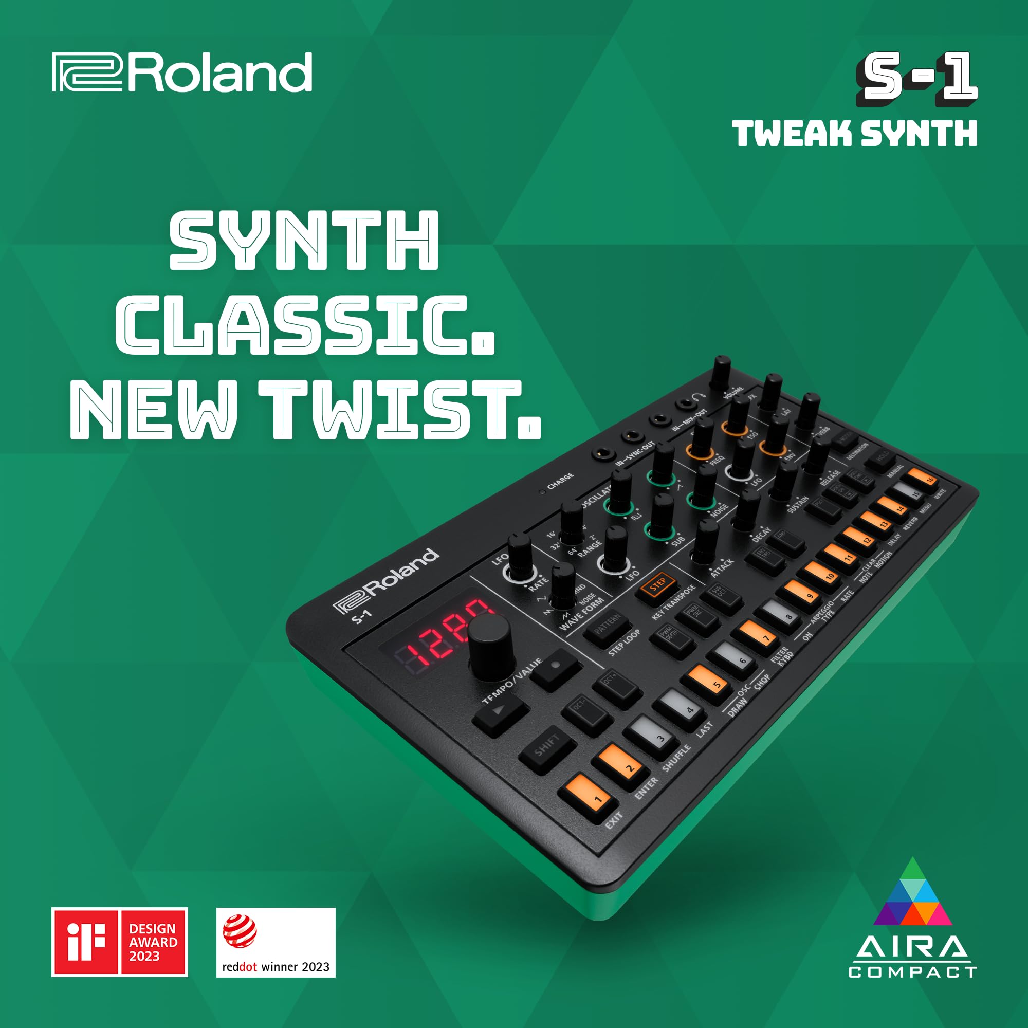 Roland AIRA Compact S-1 Tweak Synth