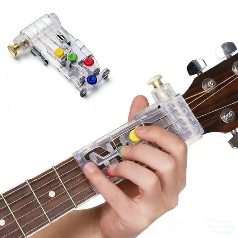 Guitar learning tools and string tensioners and string companions, guitar chord assistants, training aids for novice guitar beginners(2)