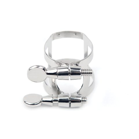D’Addario Rico Ligature, Baritone Sax, Nickel Plated