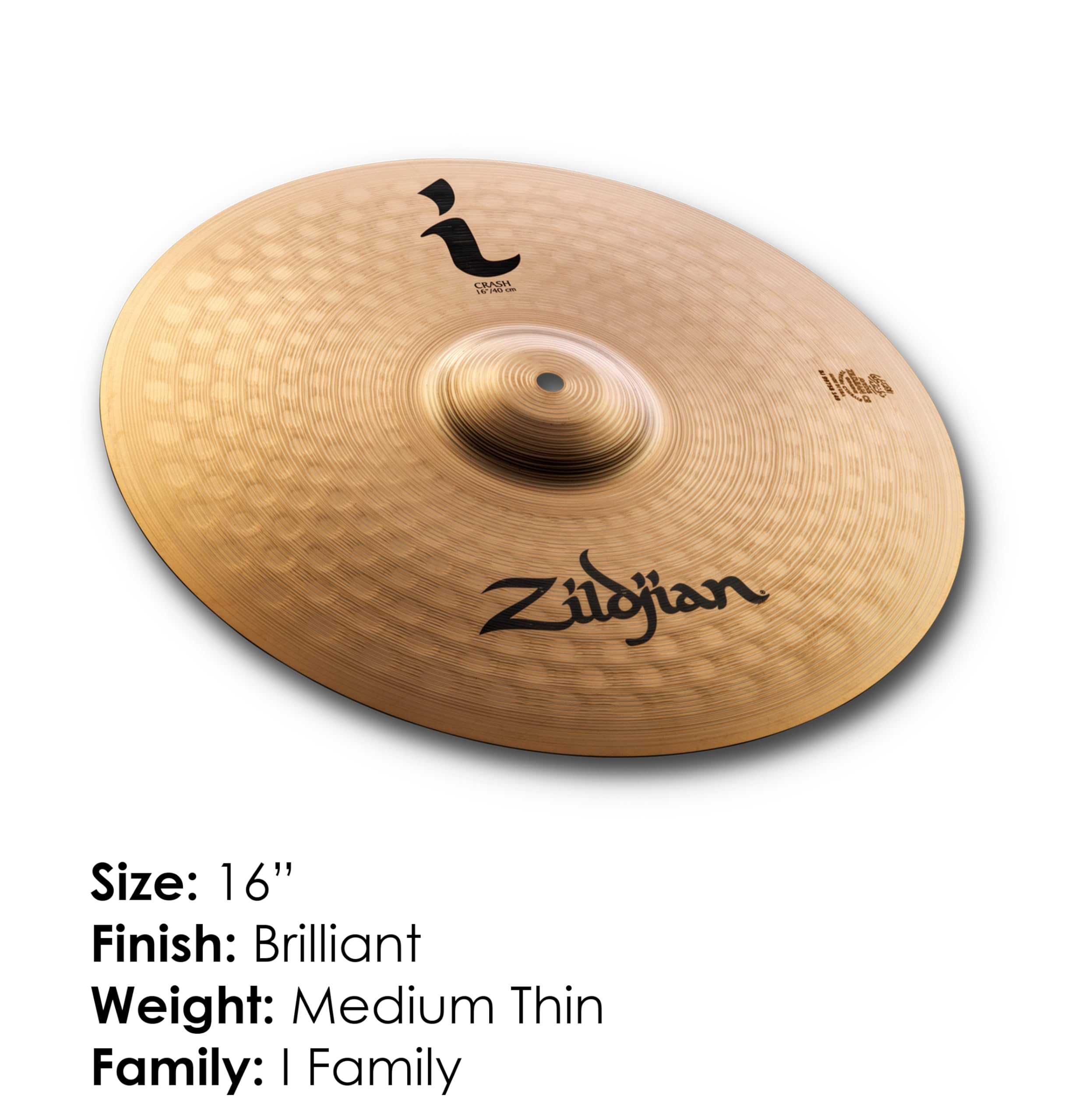 Zildjian ILH16C 16″ I Crash Cymbal