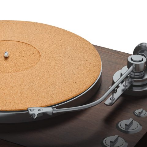 Cork and Rubber Turntable Mat by PRO SPIN for Vinyl LP Record Players (3mm) | Cork Turntable Mat with High-Fidelity Audiophile Acoustic Sound Support | Record Player Mat Helps Reduce Static and Dust