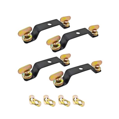 4Pcs Moving Head Light Bridge Connector Brackets Bolt Spacing 5-1/2″ (14cm)