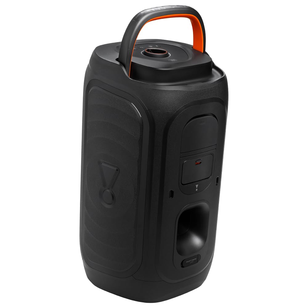 JBL PartyBox 130 Portable Party Speaker Bundle with EasySing Wireless Microphones (Black)