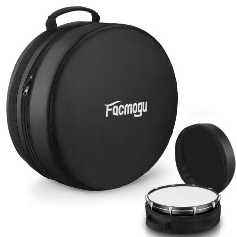 Facmogu Snare Drum Case w/Reinforced Handle, Drums Bag for Cymbal Storage