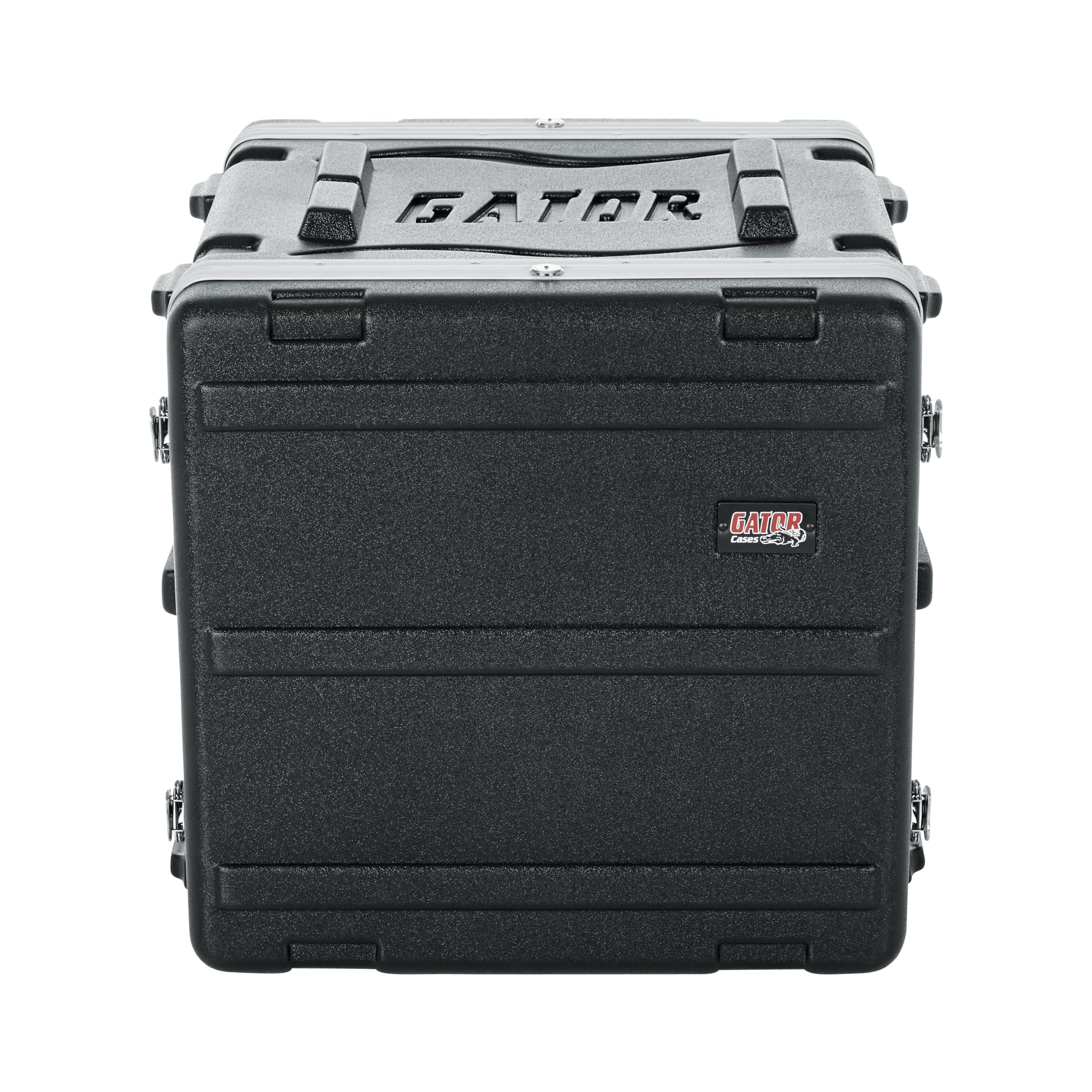 Gator Lightweight Molded 10U Rack Case with Heavy Duty Latches; Standard 19.25′ depth, 10U (GR-10L)