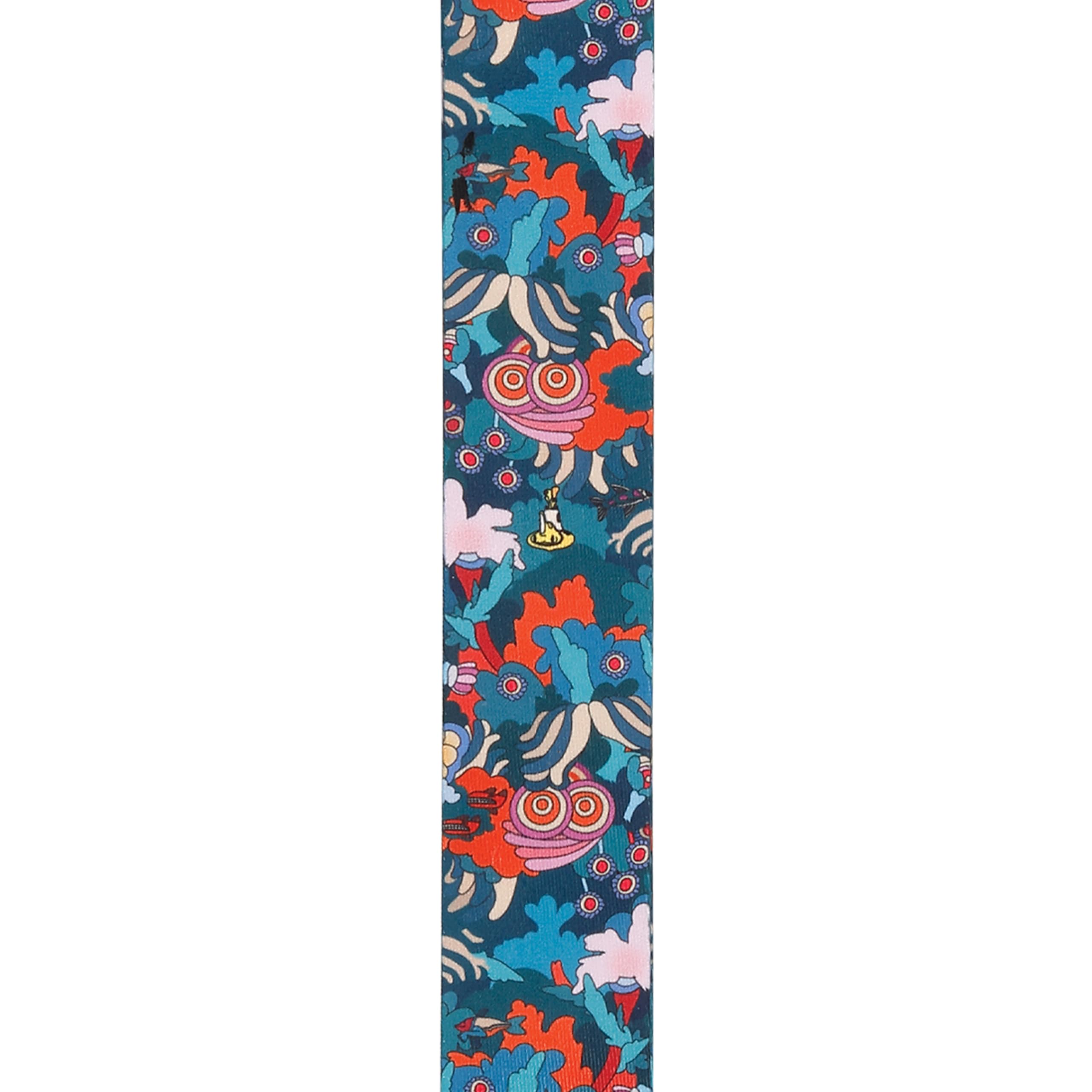 D’Addario Beatles Guitar Strap – Beatles Guitar Accessories – Polyester – Yellow Submarine, Under the Sea