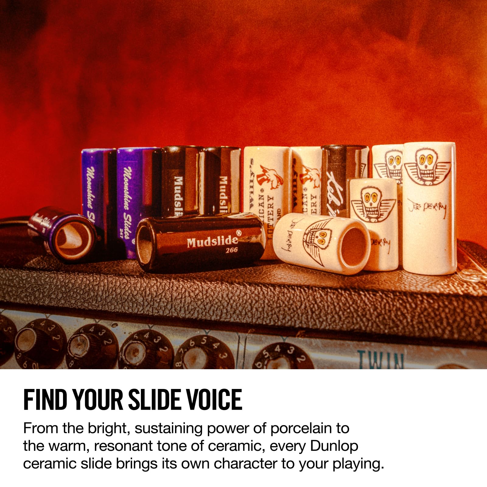 Jim Dunlop Mudslide® Porcelain Large Slide