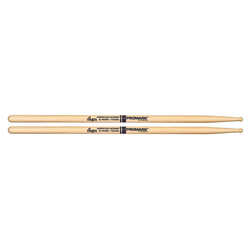 Promark TX424W Hickory Horacio ‘El Negro’ Hernandez Wood Tip drumsticks