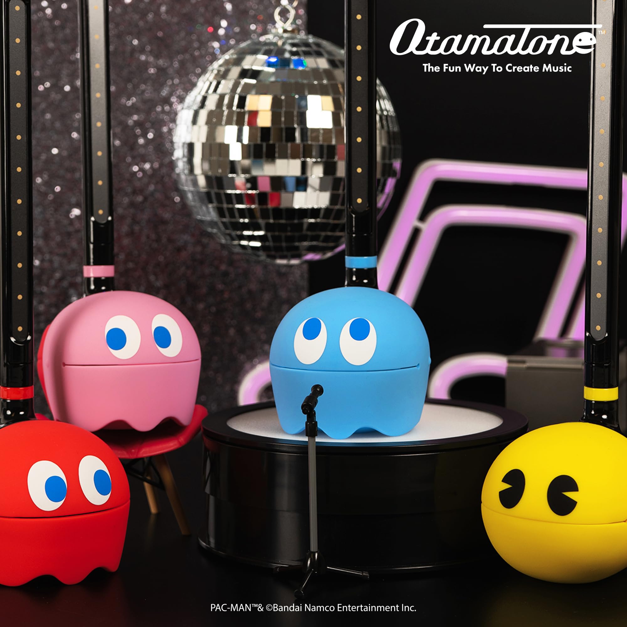 Otamatone PAC-MAN Electronic Synthesizer Musical Instrument Toy – Inky