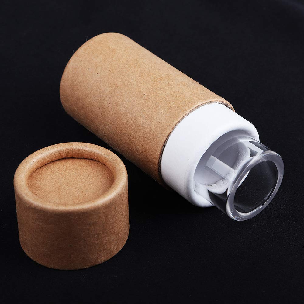 Mr.Power Guitar Slide 60mm Glass Slides Finger Knuckle Slider Tube with Box