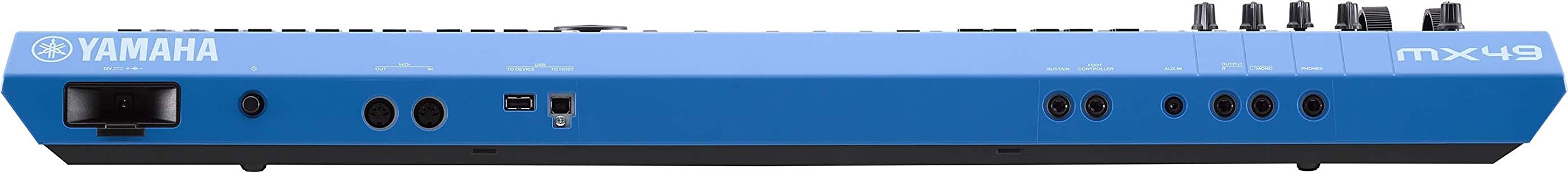 Yamaha MX49BU MX49 Music Production Synthesizer, Blue