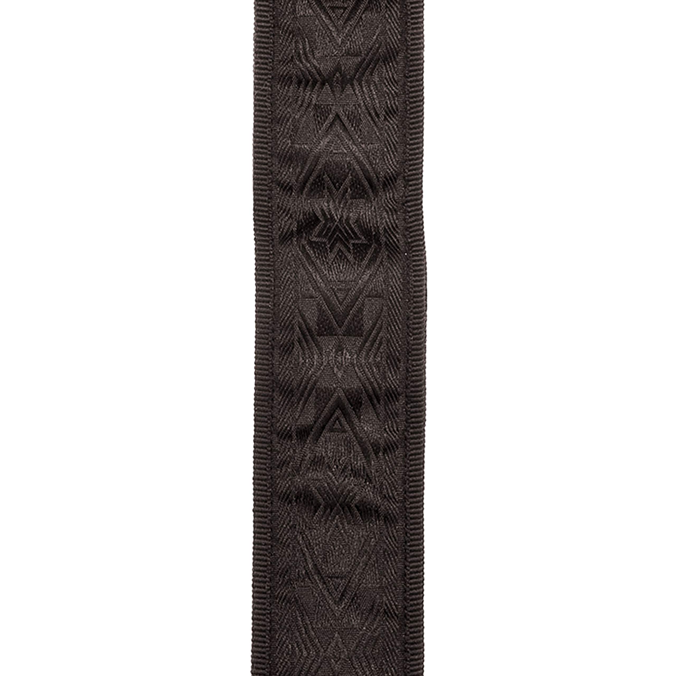 D’Addario 50PLB01 Planet Waves Planet Lock Guitar Strap – Black Satin