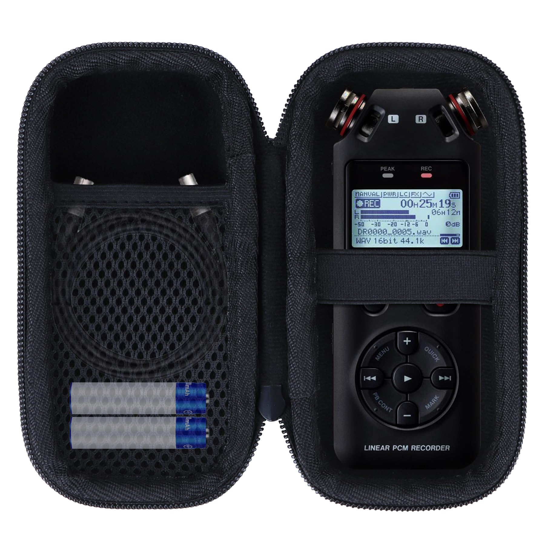 Lebakort Storage Case Compatible with Tascam DR-05X Stereo Handheld Digital Audio Portable Recorder