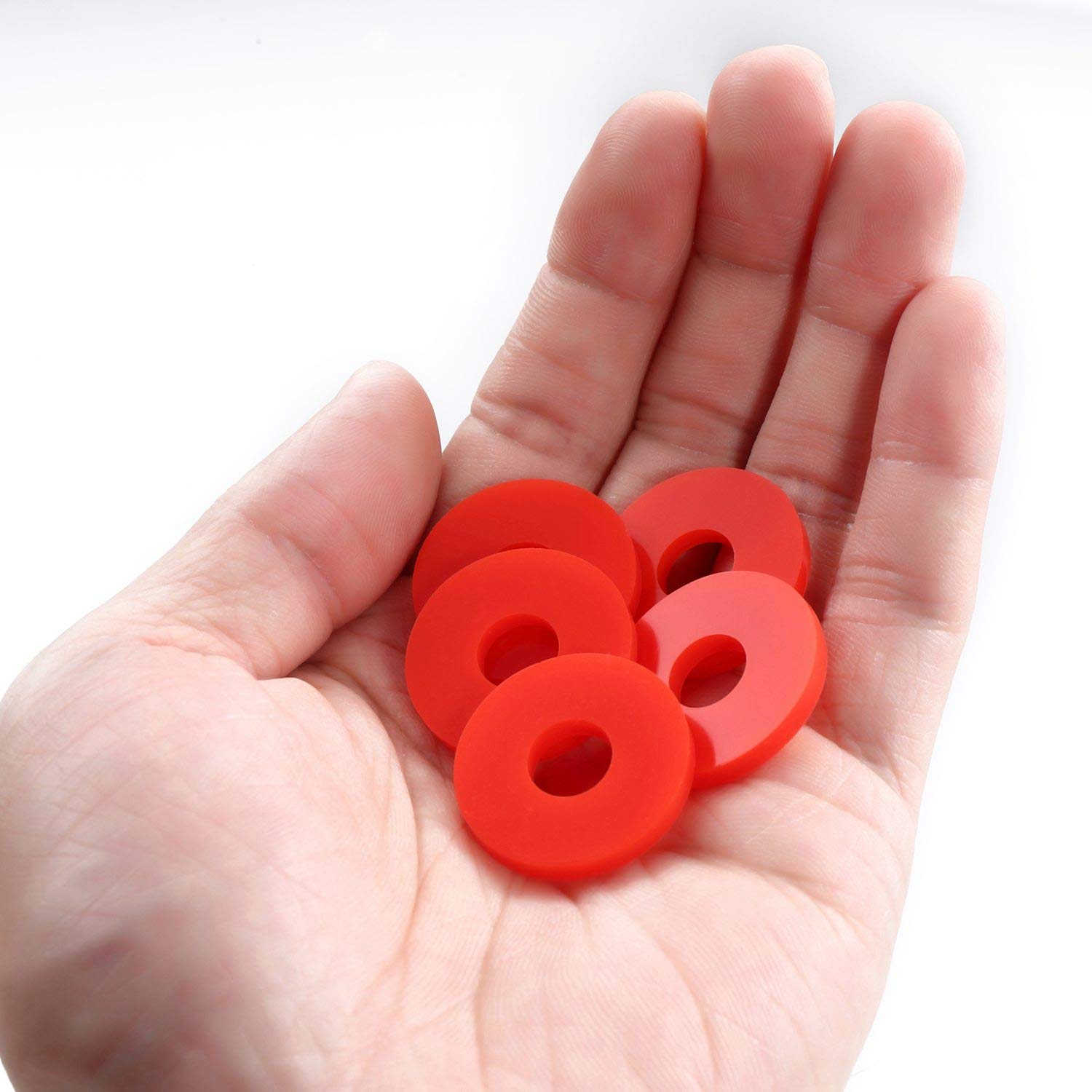 LitOrange 30 PCS Guitar Premium Strap Locks, Silicone (Softer Than Rubber) Guitar Protector Strap Blocks