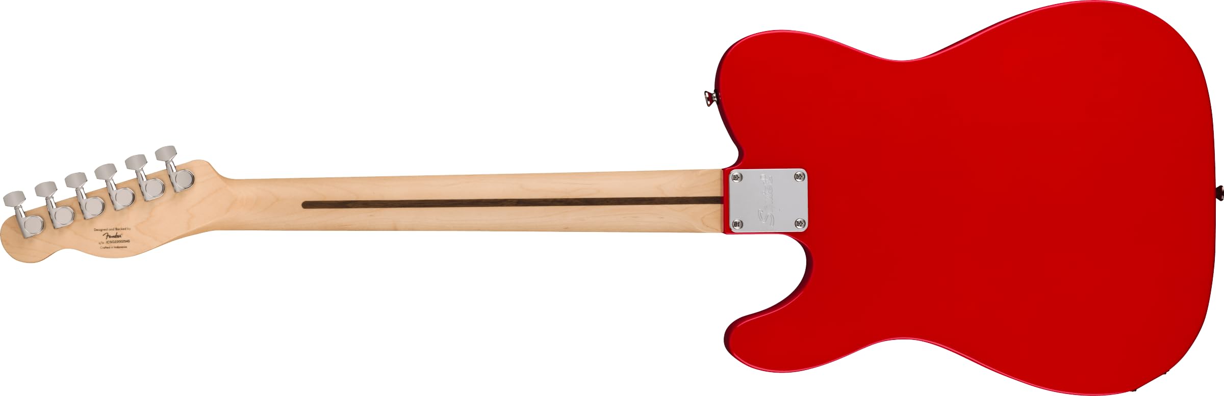 Fender 0373451558 Squire Sonic Telecaster Electric Guitar, Torino Red, Laurel Fingerboard